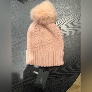 BNWT - HiSO Pink Knit Beanie/Toque